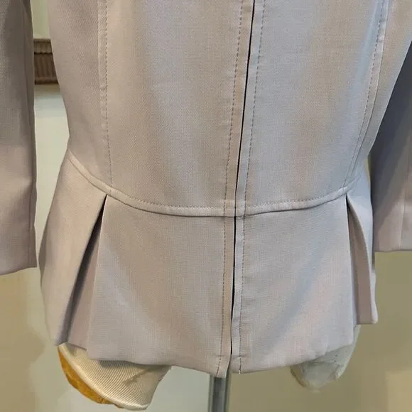 WHBM Women's Lilac Zip Front Jacket Size 12 - Picture 5 of 11